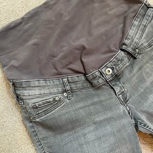 Grey maternity jeans